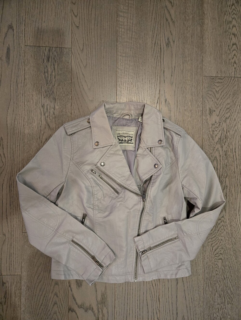 Womens Levis Leather Jacket Size Medium